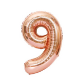 GLOBO METALICO 32" ROSE GOLD #9